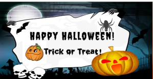 Halloween Reklama na Facebooka template