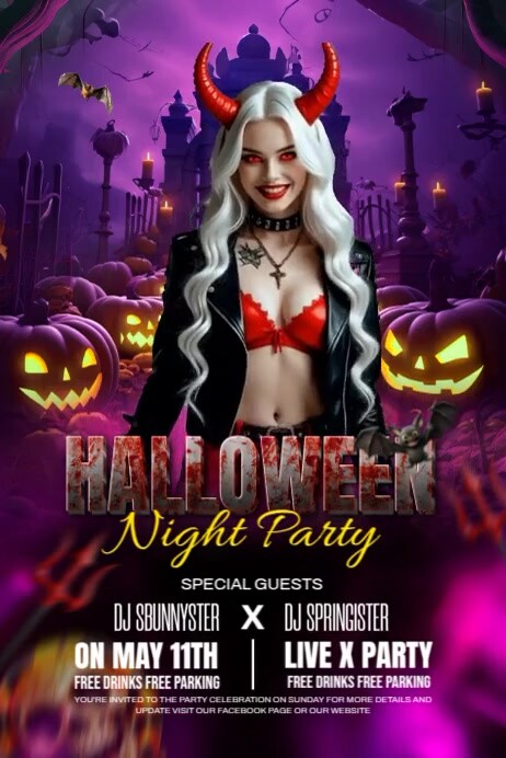 Halloween Poster template