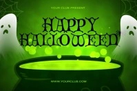 Halloween Flag template