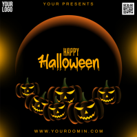 Halloween Instagram Post template