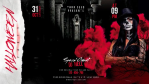 Halloween Display Ekran reklamowy (16:9) template
