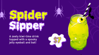 Blue Halloween Themed Drinks Ekran reklamowy Template - Page 2