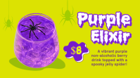 Blue Halloween Themed Drinks Ekran reklamowy Template - Page 3