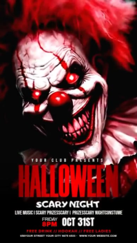 Nero Halloween Party Indaba yaku-Instagram Template