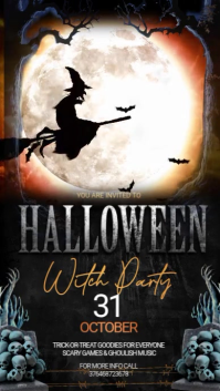 Halloween Event Instagram Story template