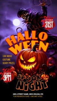Halloween Event Template Instagram Story