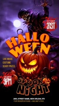 Halloween Event Template Instagram Story