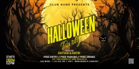 Halloween Eventbrite Banner template