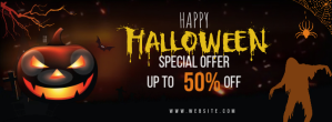 Halloween Facebook Cover Photo template