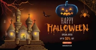 Halloween Facebook Share Image template