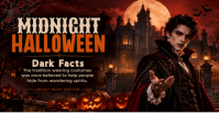Hitam Halloween Facebook Shared Image Template