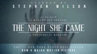 Halloween Film Screening Event Invite Video Template Pantalla Digital (16:9)