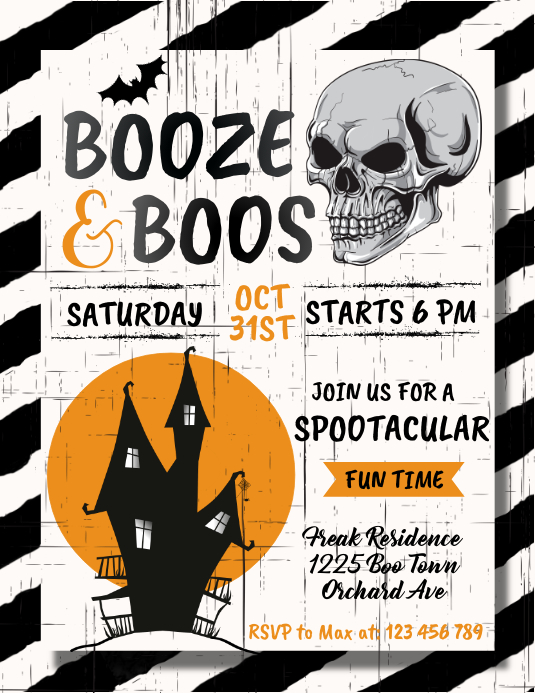 halloween flyer, halloween, happy halloween Ulotka (US Letter) template