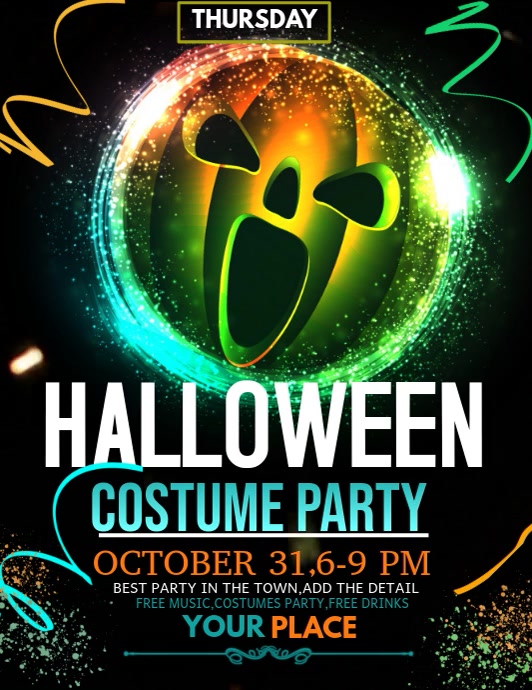 halloween flyer event flyer party flyers create event flyers