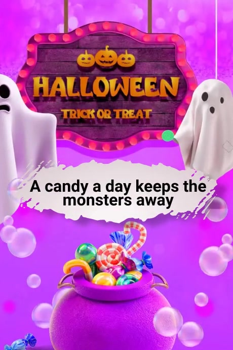 halloween flyer Poster template