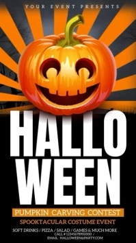 Halloween Flyer Instagram 快拍 template