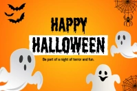 halloween flyer design Poster template