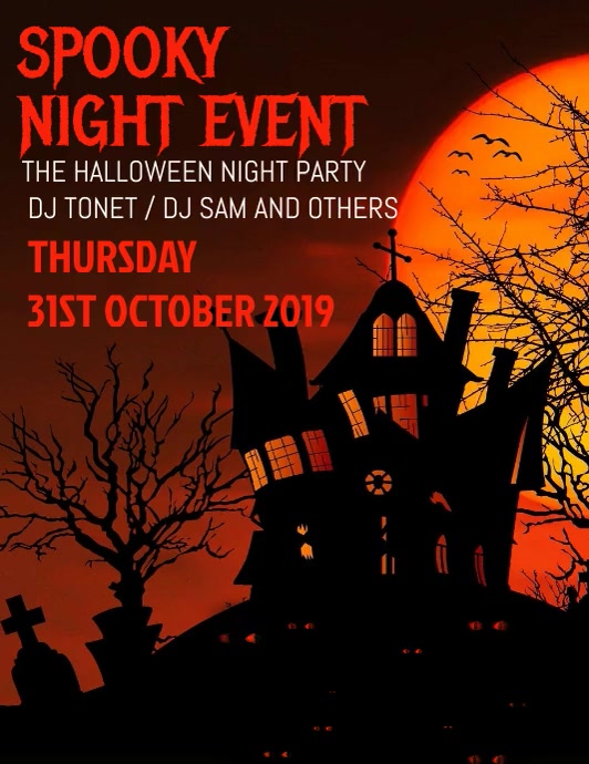Halloween Flyer Template