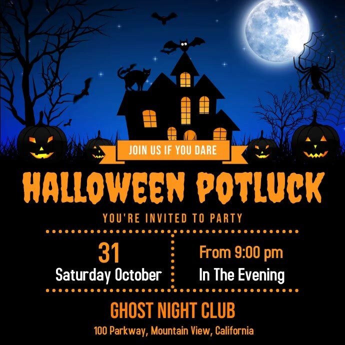 Halloween Flyer Template Vorlage Postermywall