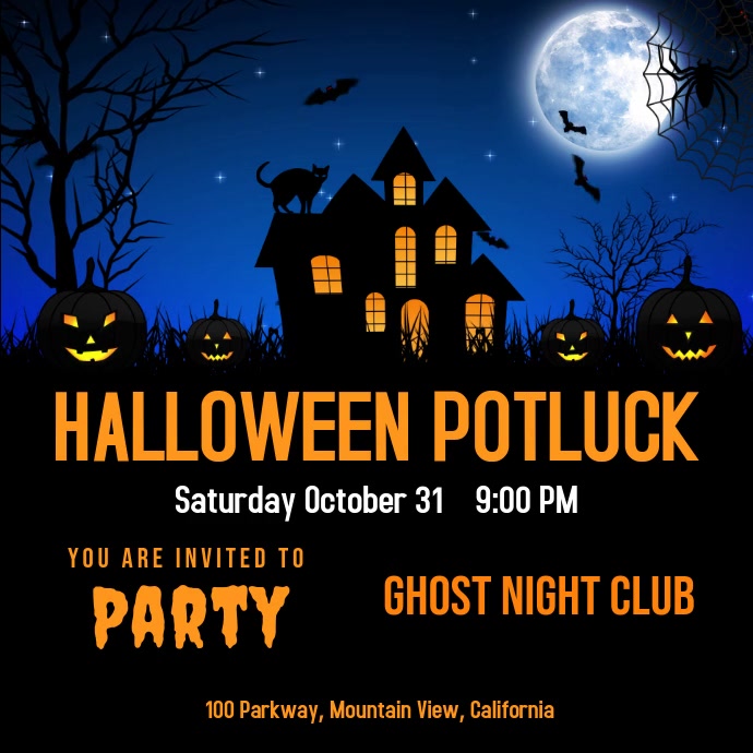Halloween Flyer Template PosterMyWall