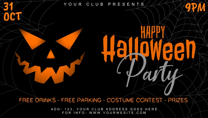 Halloween Flyers Template | PosterMyWall halloween-flyers-template-postermywall