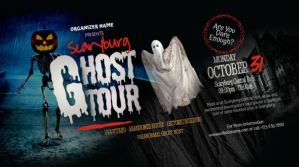 Black Ghost Tour Сообщение Twitter Template