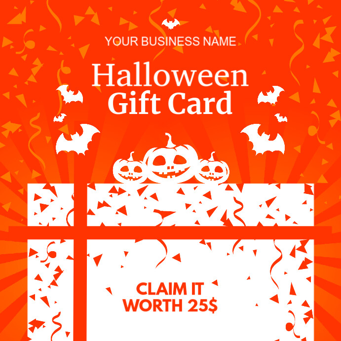 Crisp Halloween Gift Cards Scene for Your Screen Crisp Halloween Gift Cards Scene for Your Screen