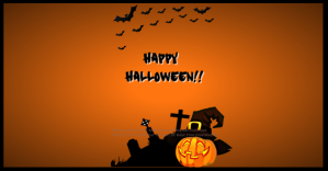Halloween - Greeting Anuncio de Facebook template