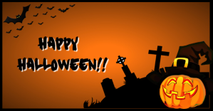 Orange Halloween Celebration Facebook Ad Template