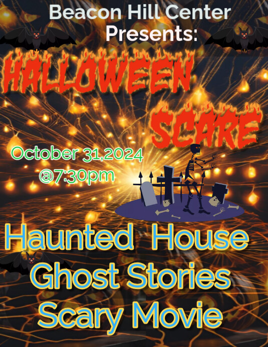 Halloween Haunted Version Template | PosterMyWall