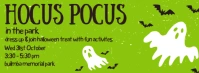 Halloween Hocus Pocus Facebook Cover Photo template