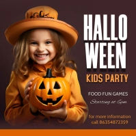 Halloween Horror Night Wpis na Instagrama template