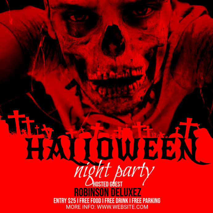 Halloween Instagram Post Template PosterMyWall