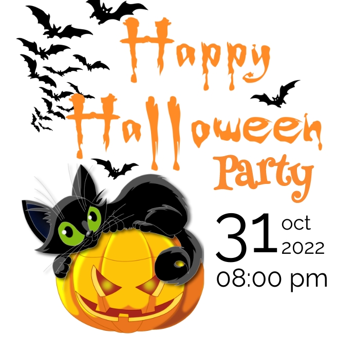 halloween instagram poster Template PosterMyWall