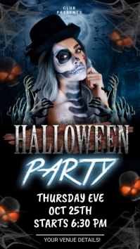 halloween instagram story template