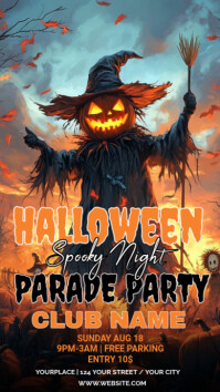 Halloween Instagram Story template
