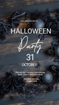 Halloween Instagram Story template