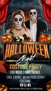 Halloween Instagram story template