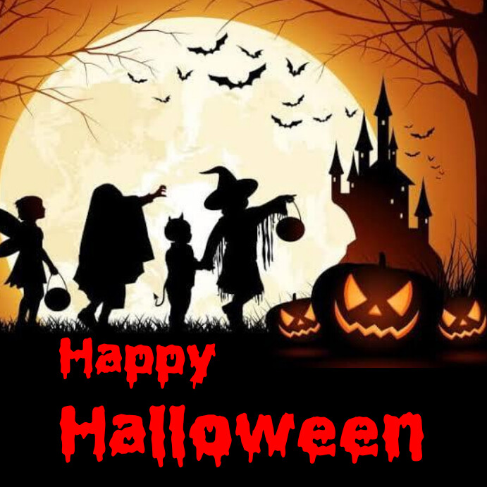 Halloween Instagram Template PosterMyWall