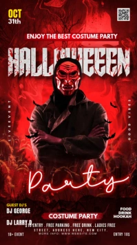 Halloween Invitation Templates Instagram Story