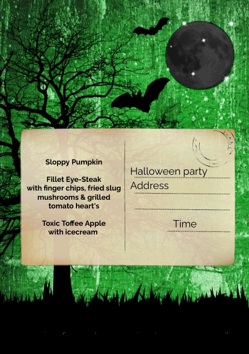 Halloween invite Template PosterMyWall Halloween invite Template PosterMyWall
