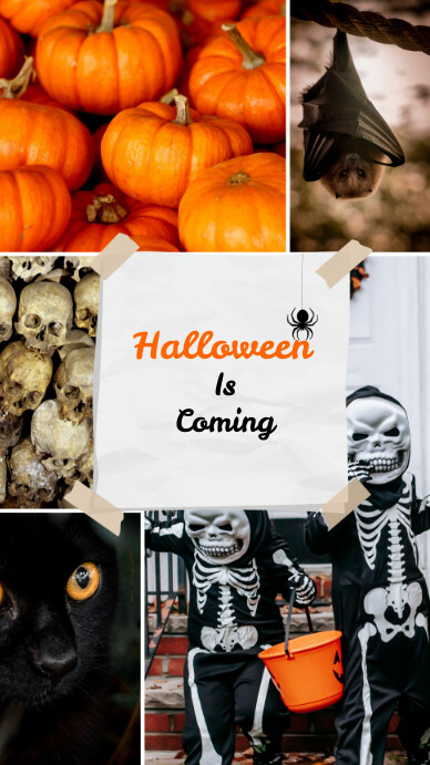 Halloween is Coming Template | PosterMyWall