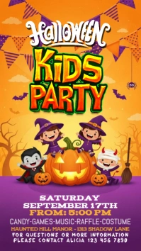 halloween kids festival Instagram Story template