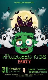 Halloween Kids Party (1) US Legal template