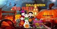 Halloween kids party Immagine condivisa di Facebook template