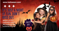 Halloween Kids Party ภาพที่แชร์บน Facebook template