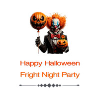 White Halloween logo Logo Template