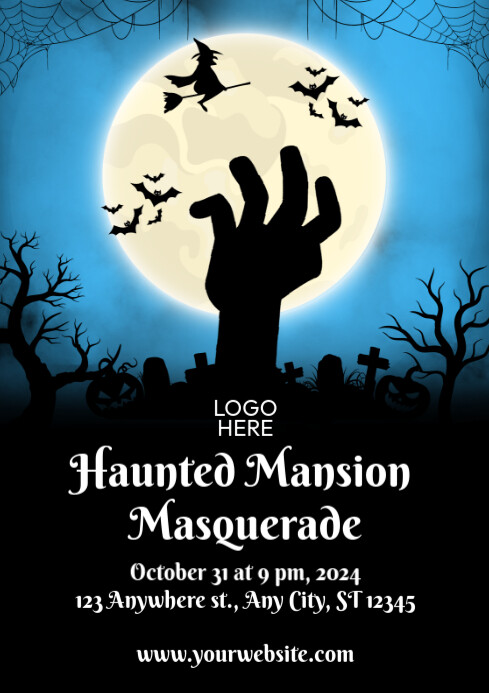 Halloween Masquerade Template | PosterMyWall