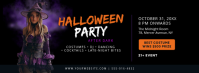 Nero Halloween Party Zdjęcie w tle na Facebooka Template