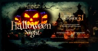 Halloween Night Facebook Shared Image template
